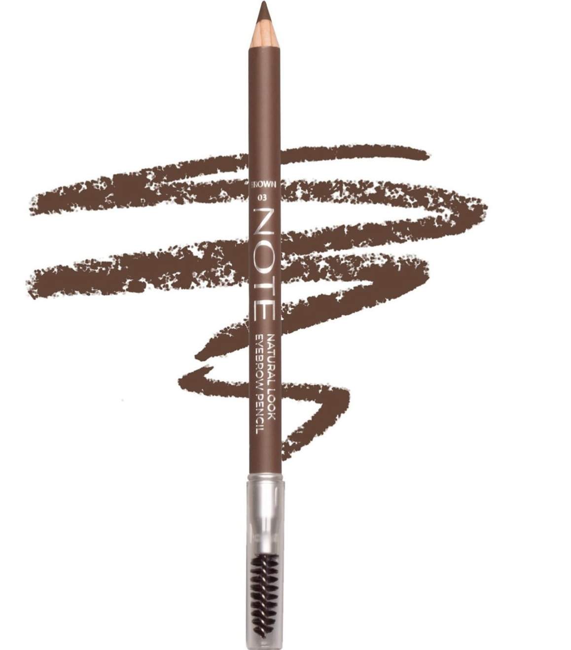 NOTE Natural Look Eyebrow Pencil [03# Brown] 1.08g